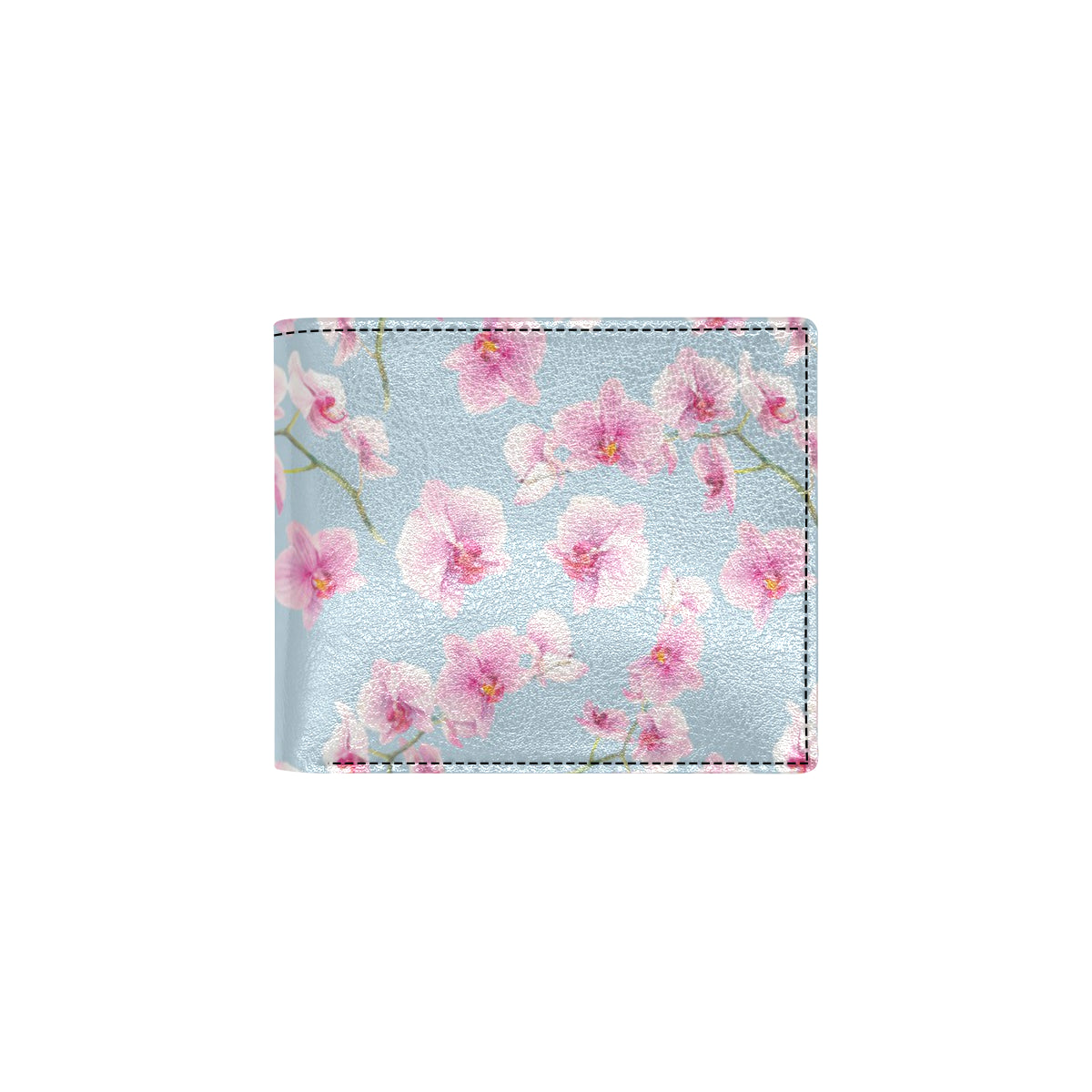 Orchid Pink Pattern Print Design OR01 Men's ID Card Wallet