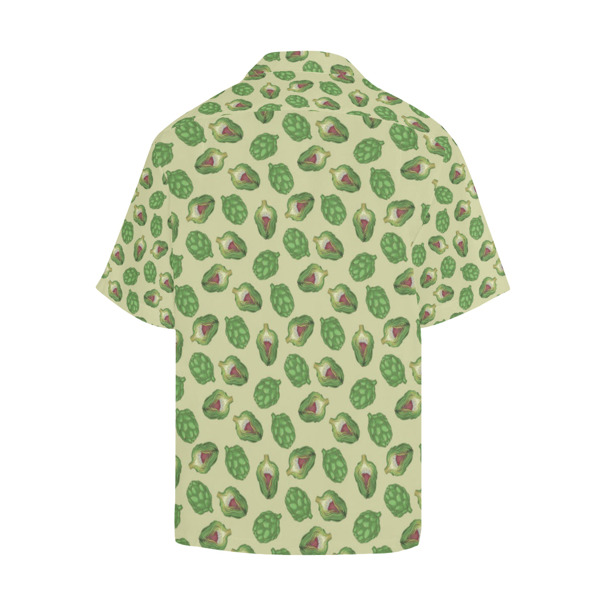 Artichoke Pattern Print Design 03 Men's Hawaiian Shirt