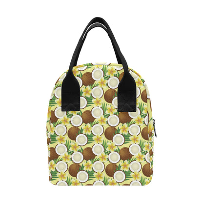 Coconut Pattern Print Design CN02 Insulated Lunch Bag