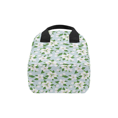 Apple blossom Pattern Print Design AB04 Insulated Lunch Bag