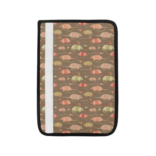 Armadillo Pattern Print Design 04 Car Seat Belt Cover