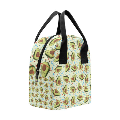 Avocado Pattern Print Design AC02 Insulated Lunch Bag
