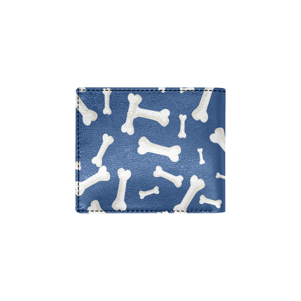 Dog Bone Pattern Print Design 03 Men's ID Card Wallet