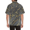 Marble Pattern Print Design 02 Men's Hawaiian Shirt