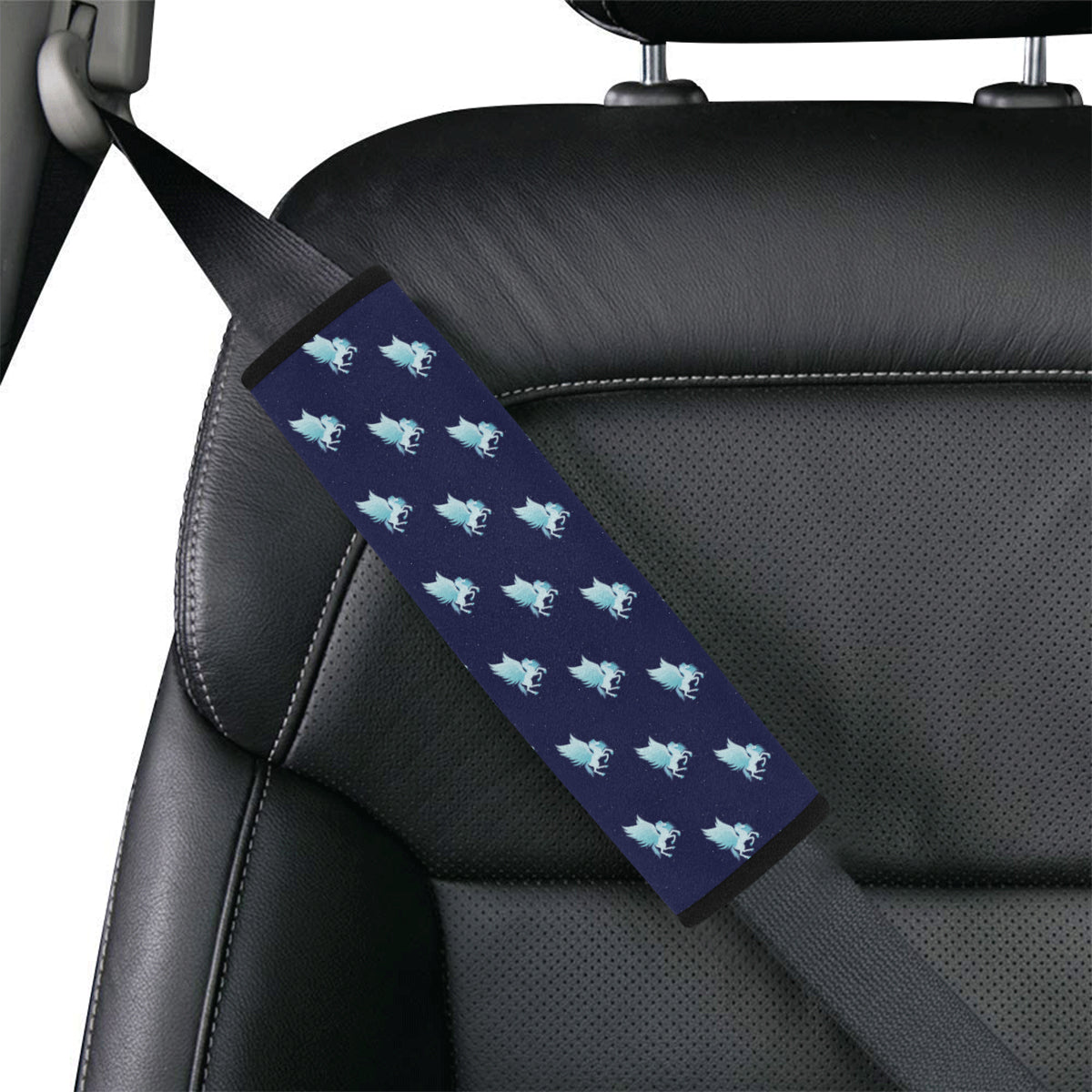 Pegasus Pattern Print Design 03 Car Seat Belt Cover