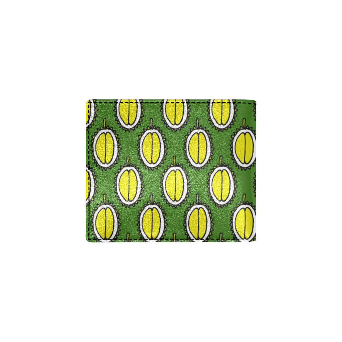 Durian Pattern Print Design DR01 Men's ID Card Wallet