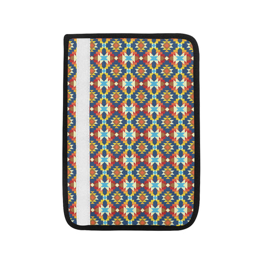 Aztec Pattern Print Design 01 Car Seat Belt Cover