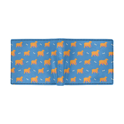 Cocker Pattern Print Design 04 Men's ID Card Wallet