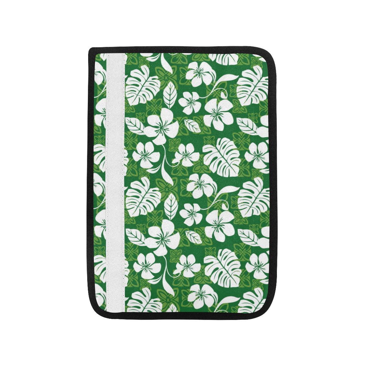 Hawaiian Themed Pattern Print Design H016 Car Seat Belt Cover