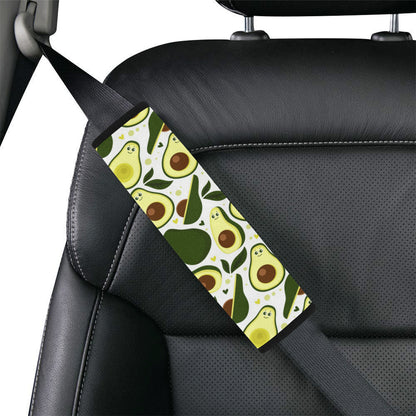 Avocado Pattern Print Design AC06 Car Seat Belt Cover