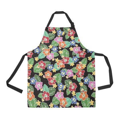 Hawaiian Themed Pattern Print Design H010 Apron with Pocket