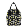 Daisy Pattern Print Design DS01 Insulated Lunch Bag