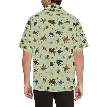 Tarantula Pattern Print Design 02 Men's Hawaiian Shirt