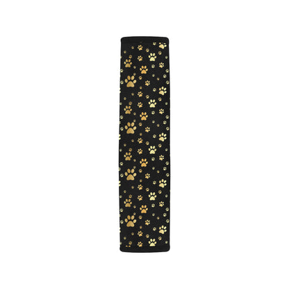 Paw Gold Print Car Seat Belt Cover