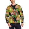 Amaryllis Pattern Print Design AL07 Men Long Sleeve Sweatshirt