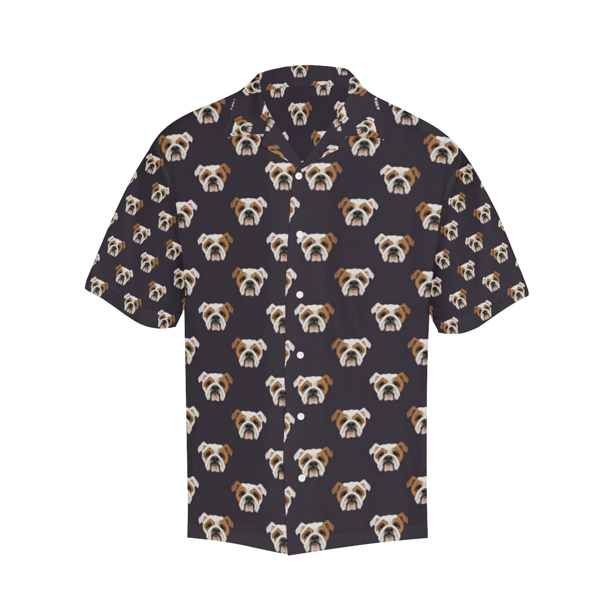 Bulldogs Pattern Print Design 03 Men's Hawaiian Shirt