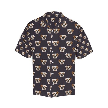 Bulldogs Pattern Print Design 03 Men's Hawaiian Shirt