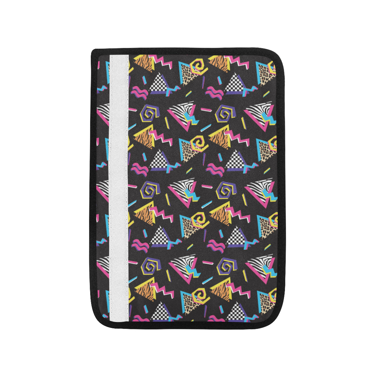 80s Pattern Print Design 3 Car Seat Belt Cover