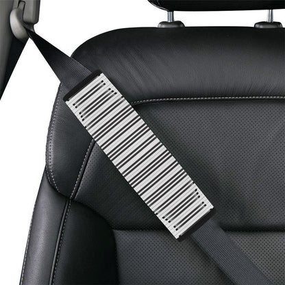Piano Pattern Print Design 01 Car Seat Belt Cover