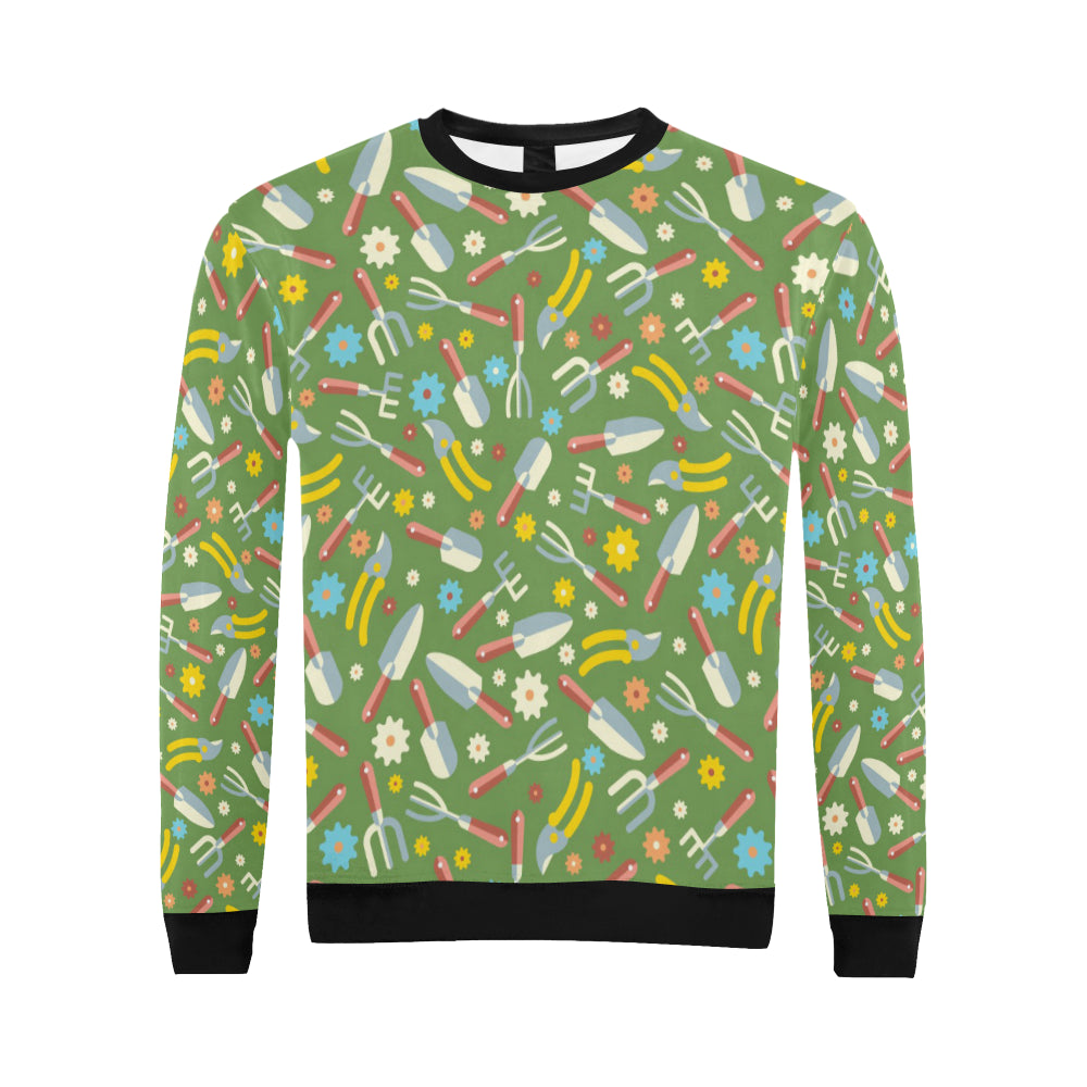 Gardening Pattern Print Design G06 Men Long Sleeve Sweatshirt