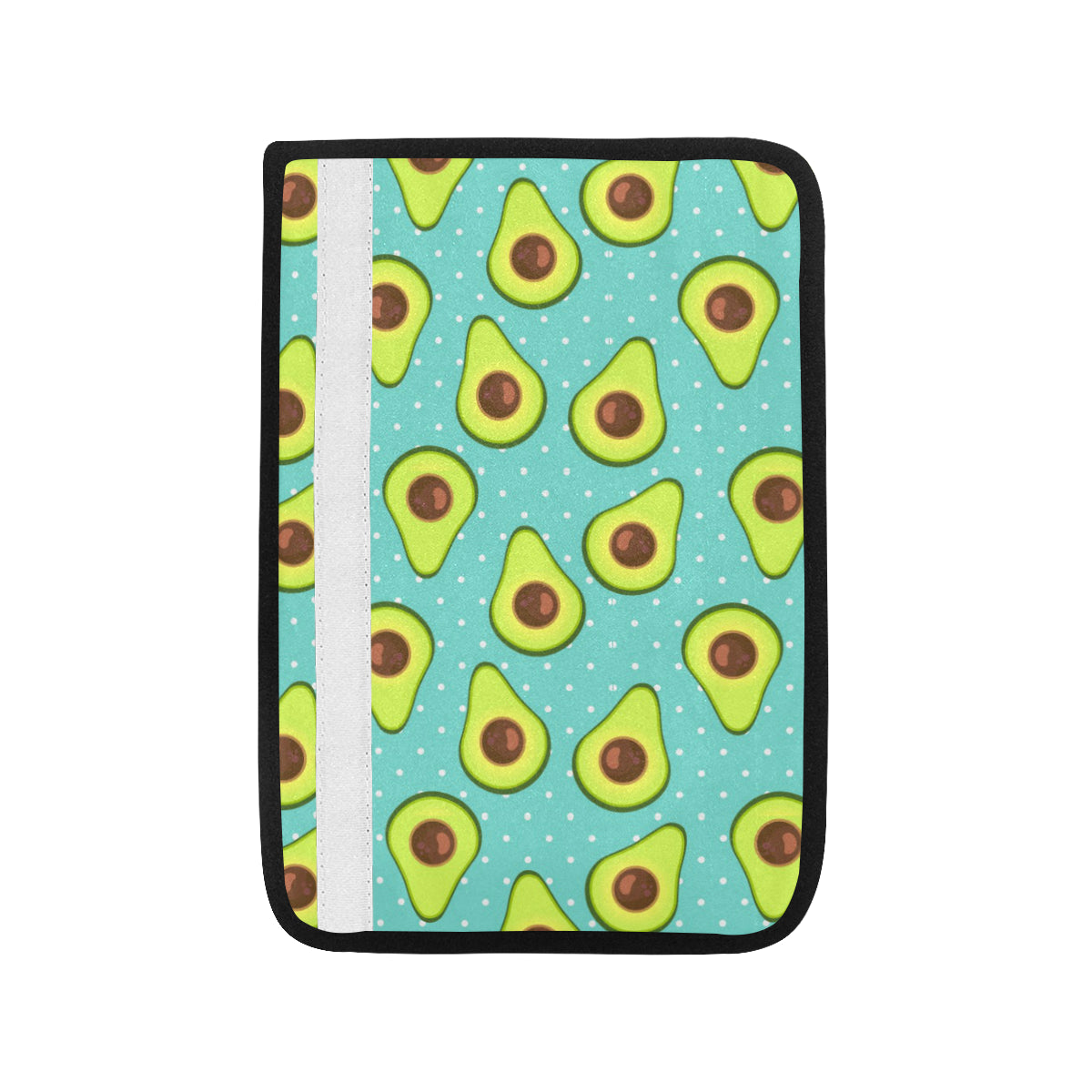 Avocado Pattern Print Design AC012 Car Seat Belt Cover