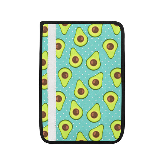 Avocado Pattern Print Design AC012 Car Seat Belt Cover