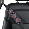 Mexican Pattern Print Design 02 Car Seat Belt Cover