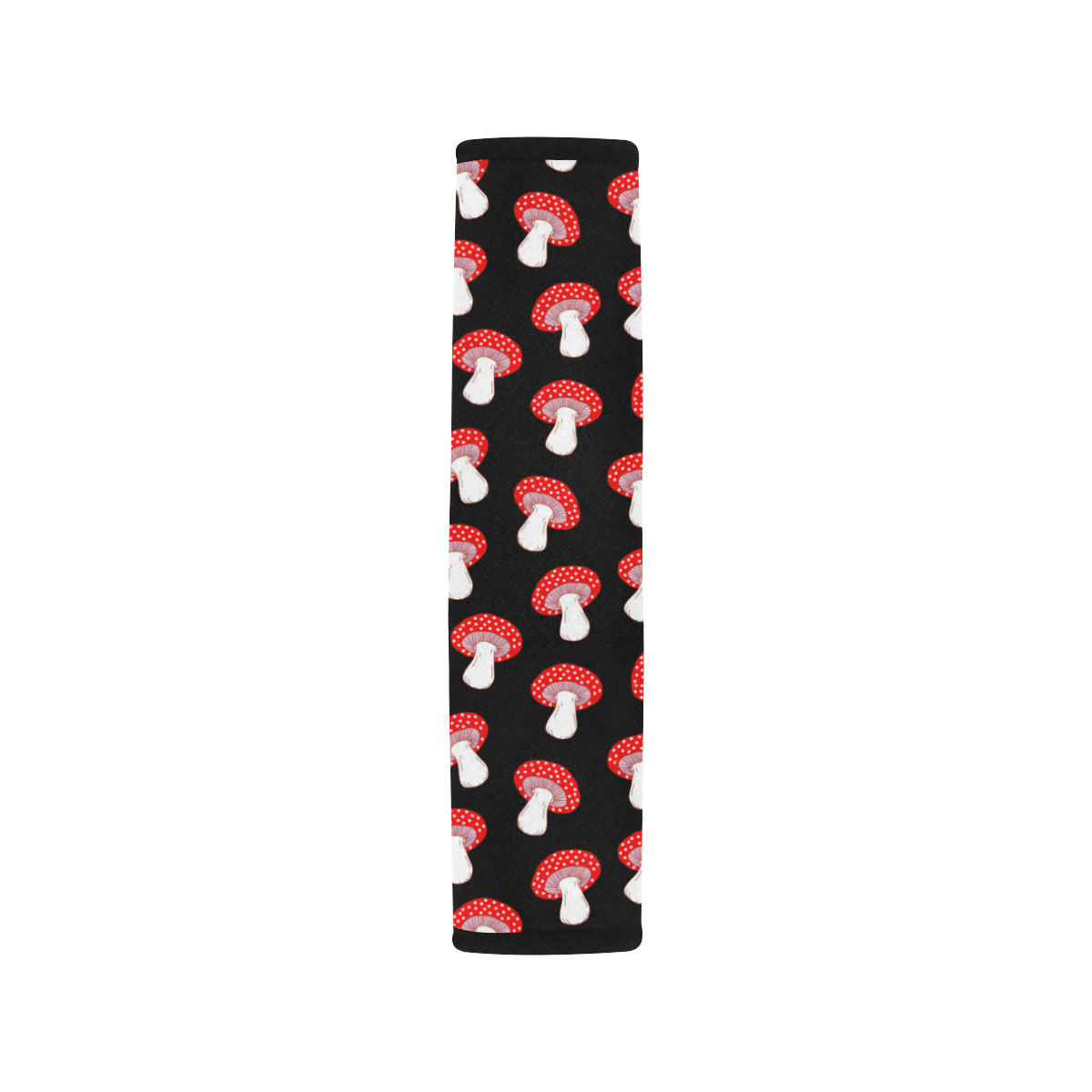Mushroom Pattern Print Design A02 Car Seat Belt Cover