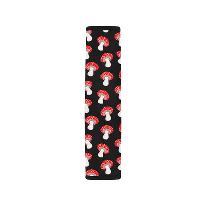 Mushroom Pattern Print Design A02 Car Seat Belt Cover