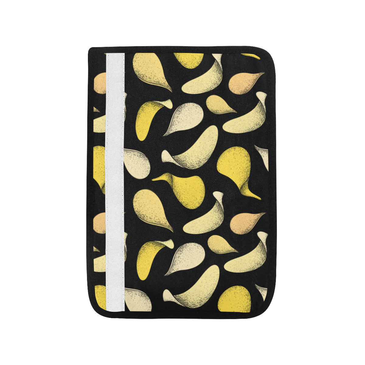 Potato Pattern Print Design A02 Car Seat Belt Cover