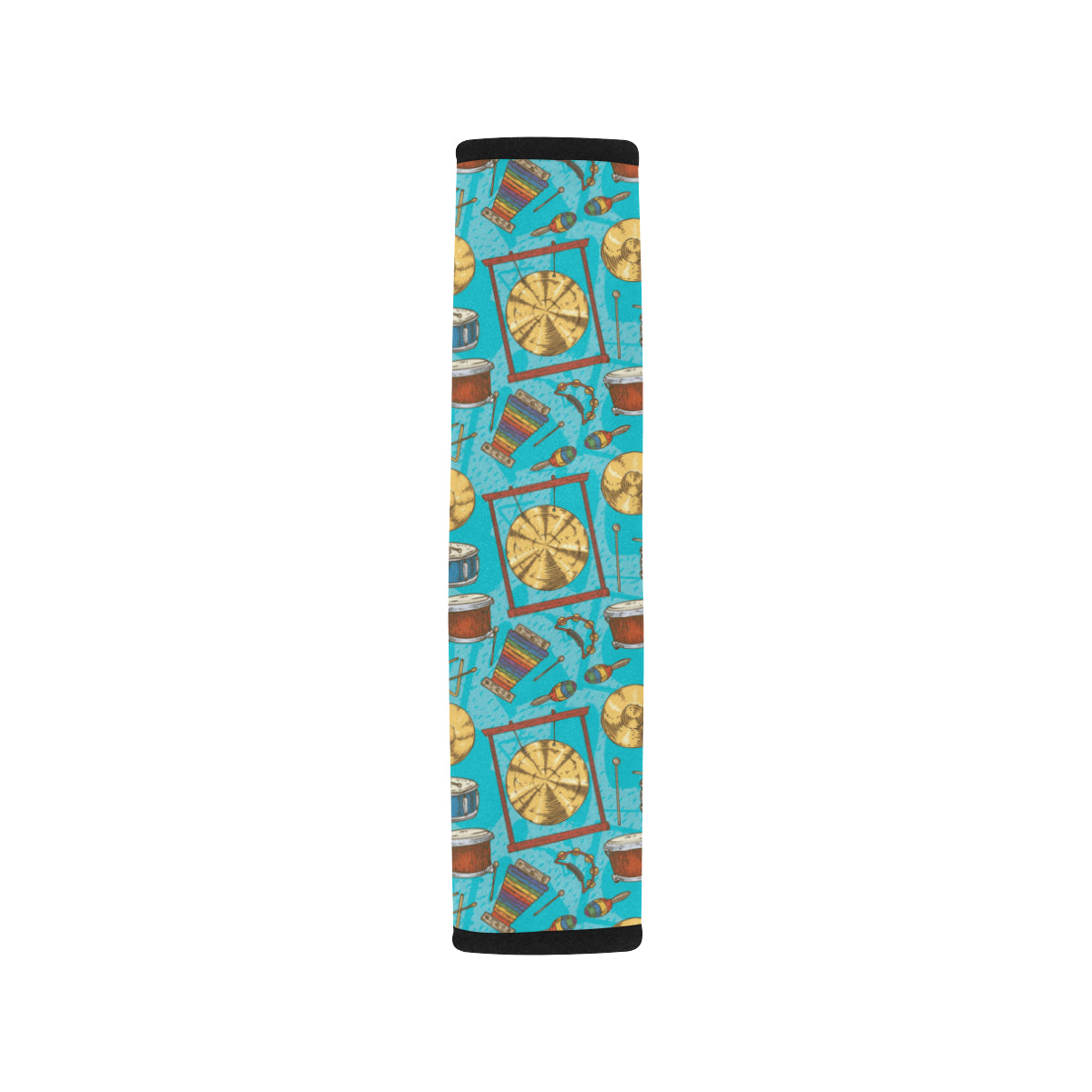 Percussion Pattern Print Design 03 Car Seat Belt Cover
