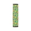 Camping Camper Pattern Print Design 04 Car Seat Belt Cover