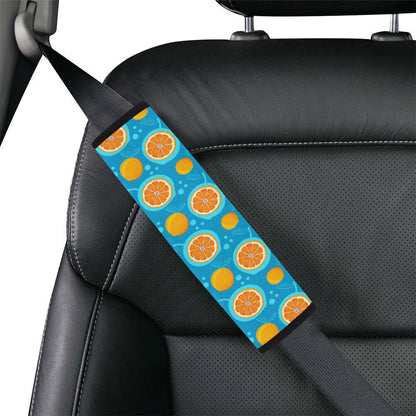 Grapefruit Pattern Print Design GF03 Car Seat Belt Cover