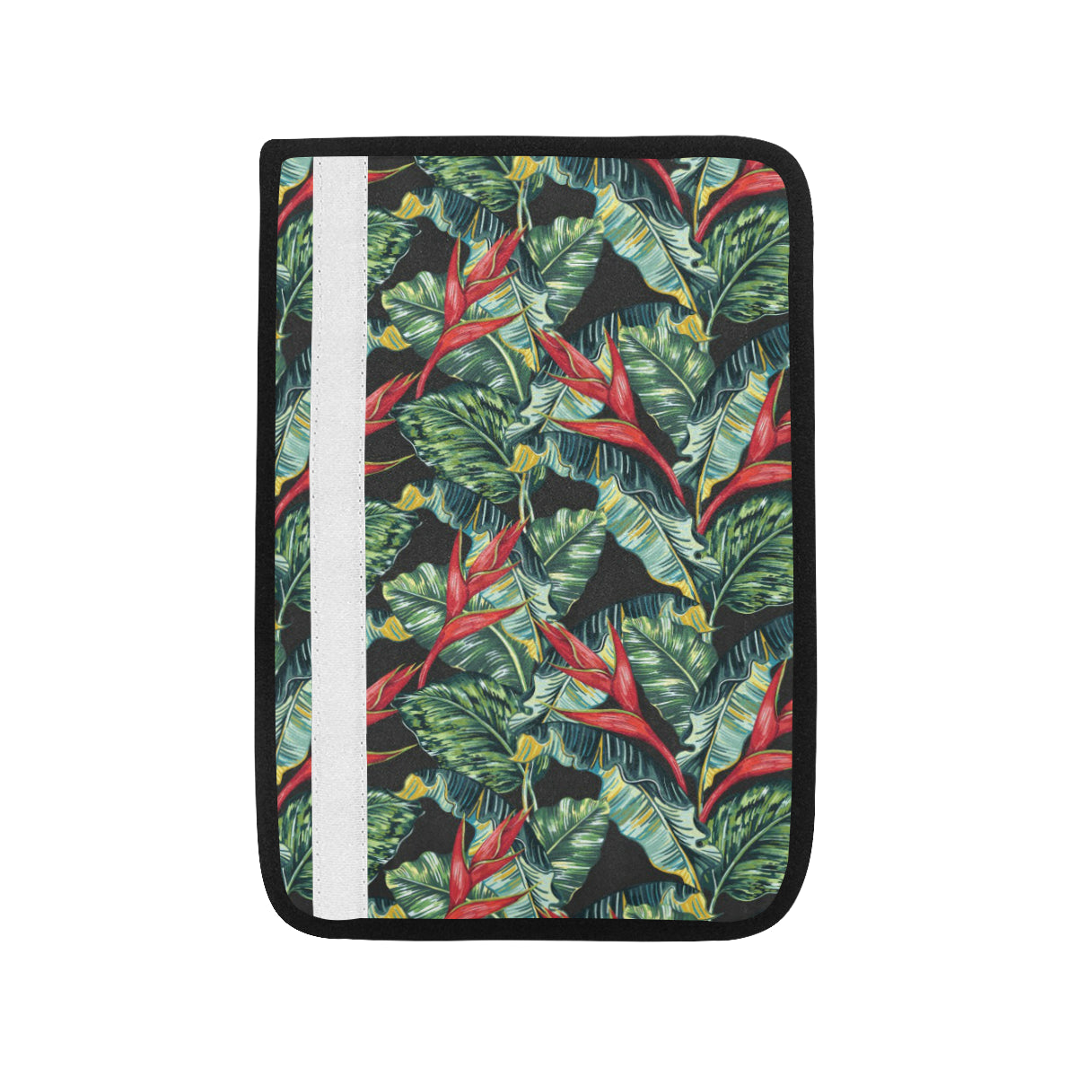 Bird Of Paradise Pattern Print Design BOP06 Car Seat Belt Cover