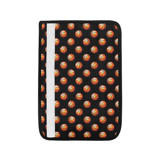 Basketball Pattern Print Design 01 Car Seat Belt Cover