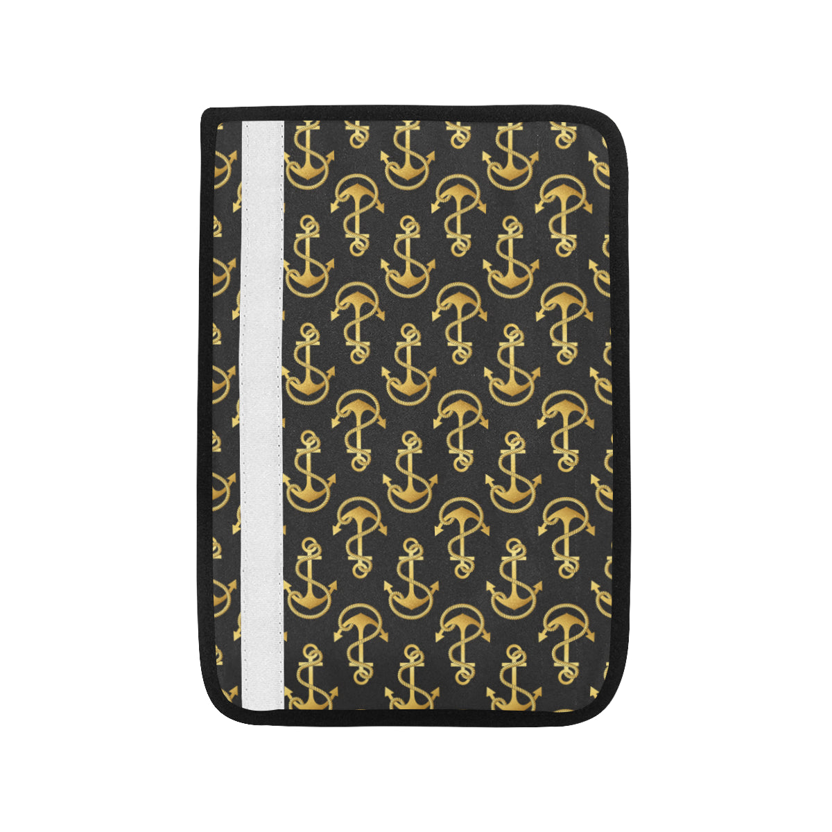 Anchor Gold Pattern Car Seat Belt Cover