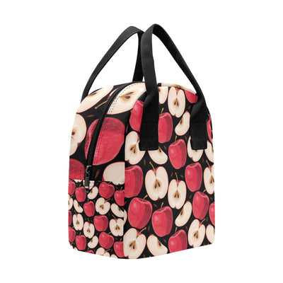 Apple Pattern Print Design AP02 Insulated Lunch Bag