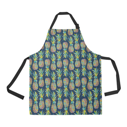Pineapple Color Art Apron with Pocket