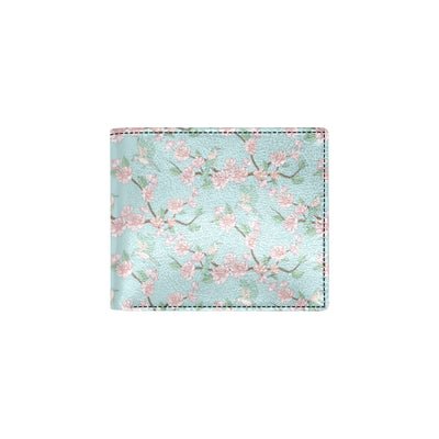 Cherry Blossom Pattern Print Design 02 Men's ID Card Wallet