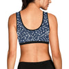 Music note Pattern Print Design A02 Sports Bra