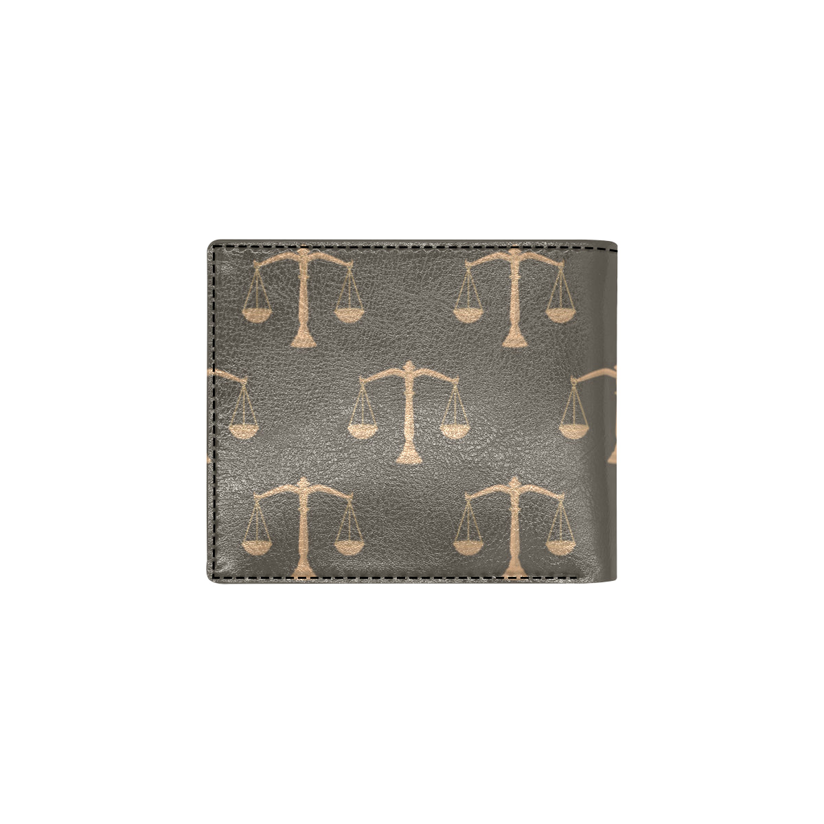 Libra Pattern Print Design 01 Men's ID Card Wallet