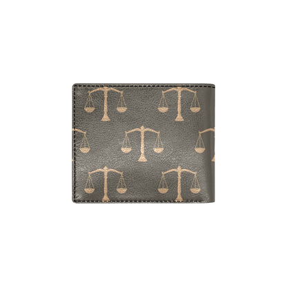 Libra Pattern Print Design 01 Men's ID Card Wallet