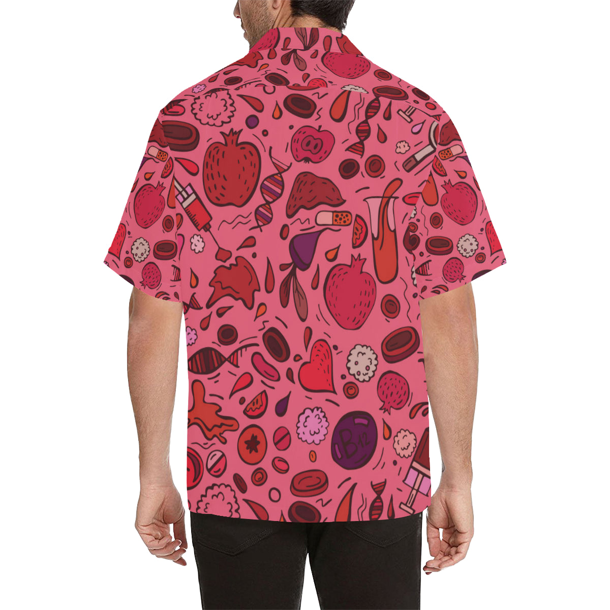 Phlebotomist Pattern Print Design A01 Men's Hawaiian Shirt