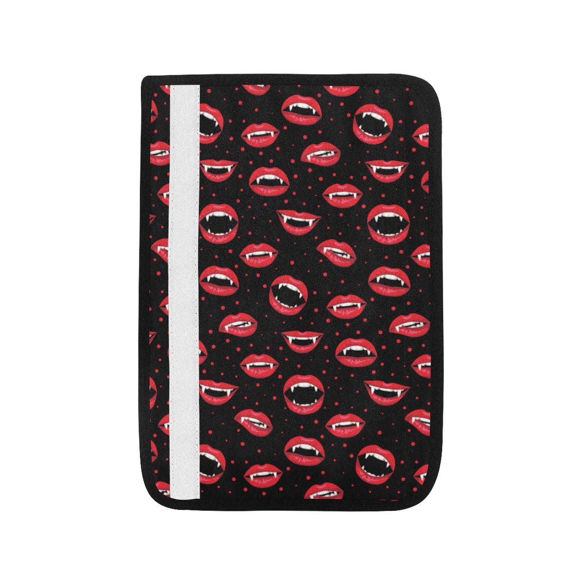 Halloween Pattern Print Design 01 Car Seat Belt Cover