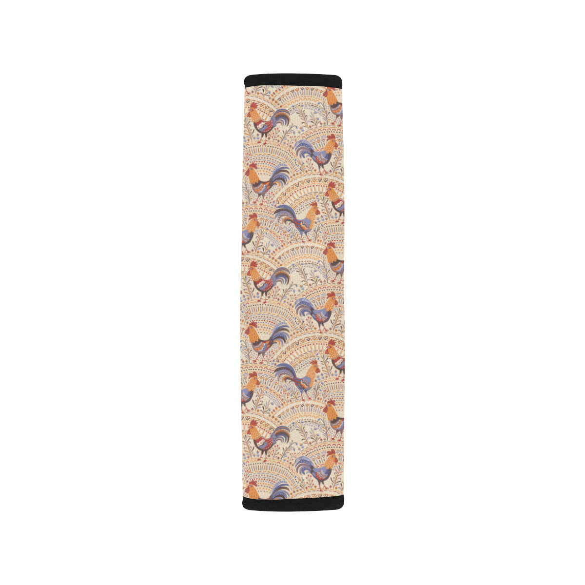 Chicken Boho Style Pattern Car Seat Belt Cover
