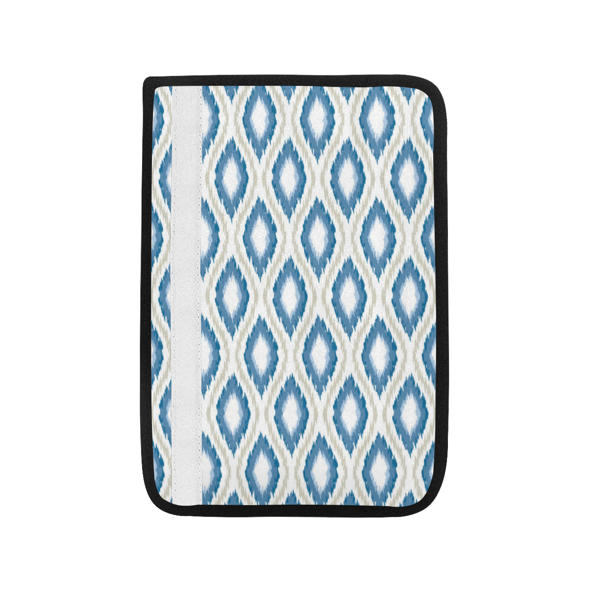 Ikat Pattern Print Design 02 Car Seat Belt Cover