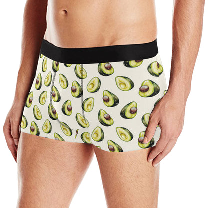 Avocado Pattern Print Design 01 Men's Boxer Briefs