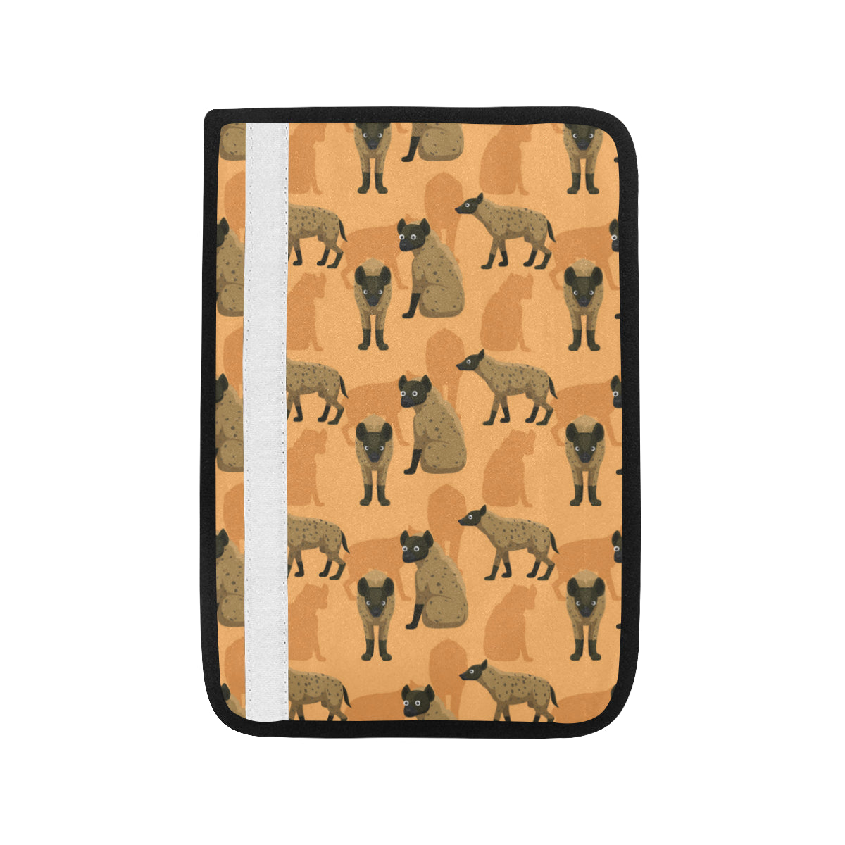 Hyena Pattern Print Design 01 Car Seat Belt Cover