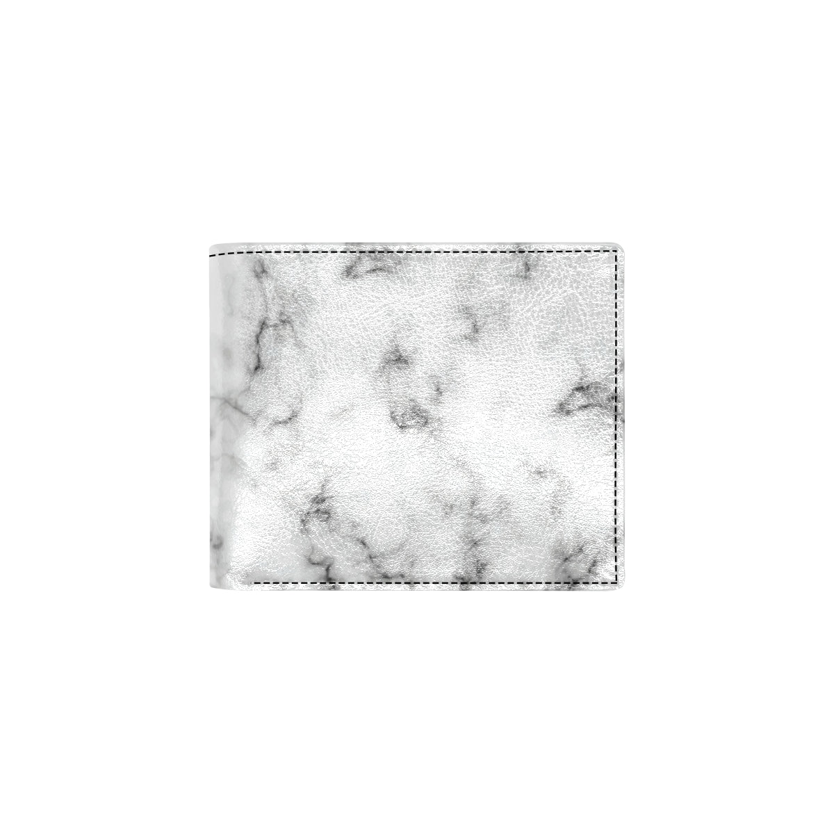 Marble Pattern Print Design 01 Men's ID Card Wallet