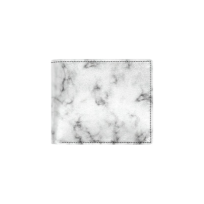 Marble Pattern Print Design 01 Men's ID Card Wallet